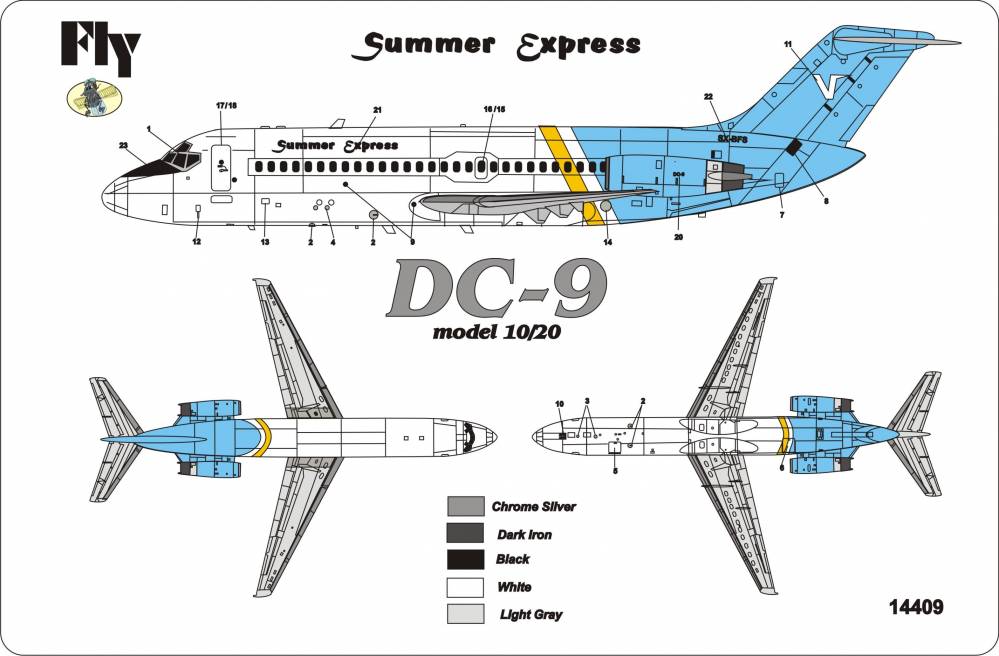 Obrázek k výrobku 2031 - DC 9-20 Summer Express