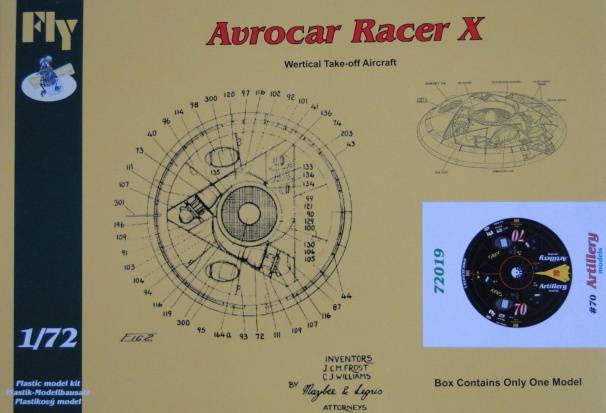 Obrázek k výrobku 1997 - Avrocar Racer X