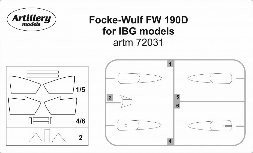 Obrázek k výrobku 2126 - Focke-Wulf FW 190D