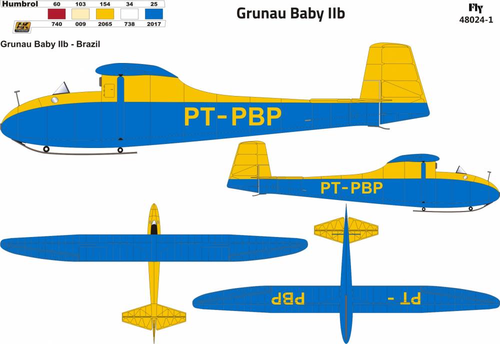 Obrázek k výrobku 1969 - Grunau Baby IIb Brasil 1,2