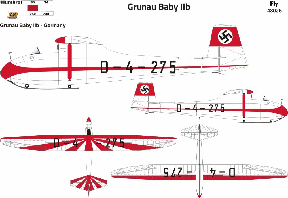 Obrázek k výrobku 1971 - Grunau Baby IIb Germany 2