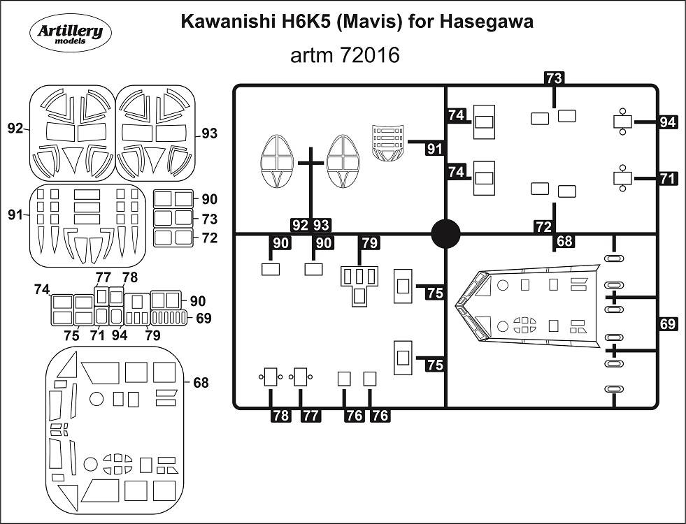 Obrázek k výrobku 2093 - Kawanishi H6K5 (Mavis)