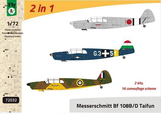 Obrázek k výrobku 2009 - Messerschmitt Bf 108B/D Taifun