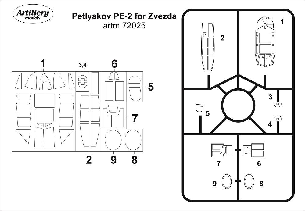 Obrázek k výrobku 2103 - Petlyakov PE-2