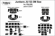 Obrázek k výrobku 2053 - Maska Junkers Ju 52-3M See