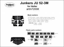 Obrázek k výrobku 2060 - Maska Junkers Ju 52-3M